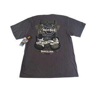 Hard Rock Cafe T-Shirt NWT Barcelona 40th Anniversary XL New